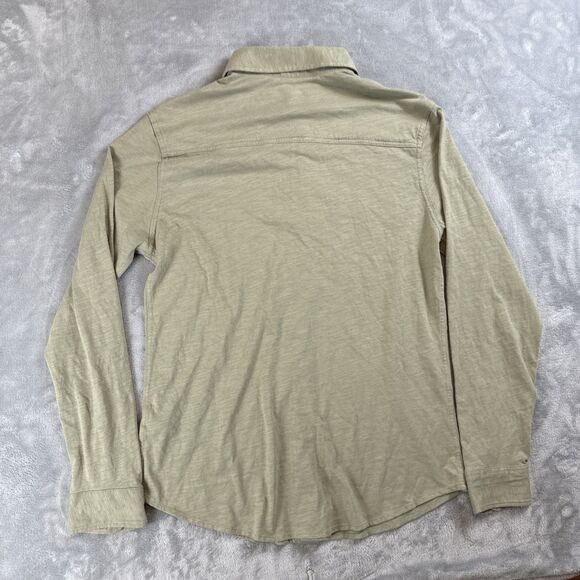 32 Degrees Cool Men's Green Button-Up Shirt Medium Long Sleeve Cotton NWT - Picture 8 of 8